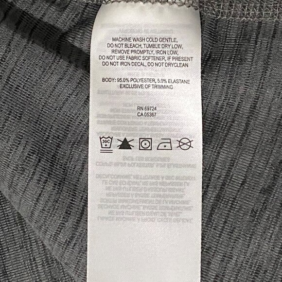 Columbia 1/4 Zip Pullover Jacket XL Gray Textured Athleisure Athletic Activewear - Picture 5 of 6